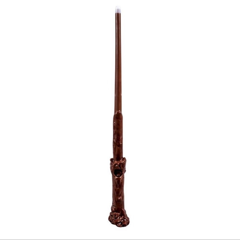 NEW Harry Potter Hufflepuff Adult/kids Costume Headwear, Scarf & light up wand - Picture 5 of 7
